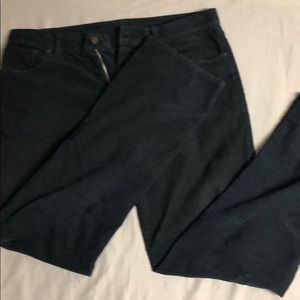 Men’s Navy blue Corduroy pants Size 32x30